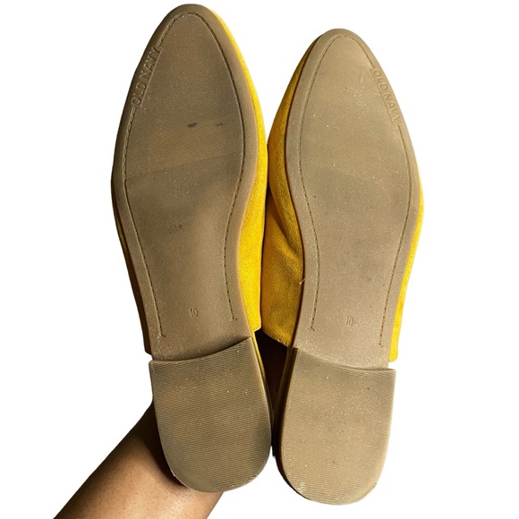 Old Navy Women's Mustard Yellow Round Toe Mule - Picture 6 of 8